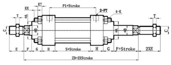 MOD DOUBLE RODS TYPE