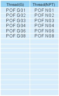 pipe fittings POF